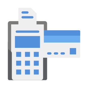 Billing Machine, Pay Card, Pos Terminal, Debit Card, Credit Card, Payment  icon
