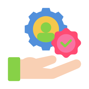 Responsibility, Performance, Control, User Engagement, Social Responsibility, Business Relationship  icon