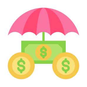 Save Money, Save, Money, Insurance, Investment, Protection icon