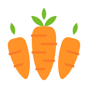 Carrot, Vegetable, Vegetarian, Healthy Food, Food And Restaurant icon