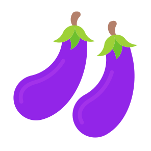 Eggplant, Vegetable, Vegetarian, Healthy Food, Food And Restaurant icon