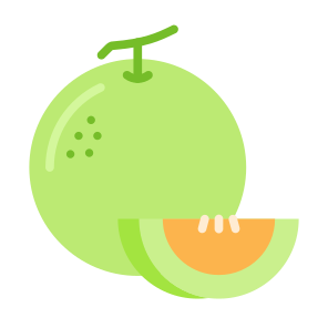 Melon, Fruit, Vegetarian, Healthy Food, Food And Restaurant icon