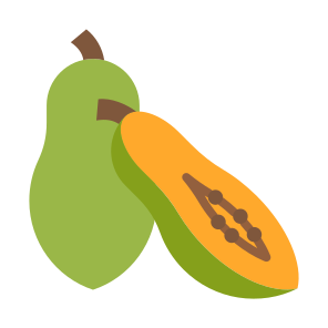 Papaya, Fruit, Food, Healthy Food, Food And Restaurant icon