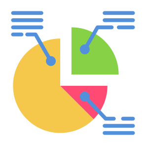 Analysis, Report, Data Report, Data Analysis, Pie Chart icon