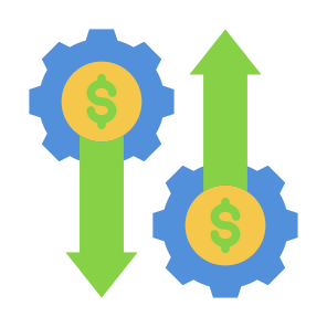 Buy And Sell, Buy, Sell, Stock Market, Trading  icon