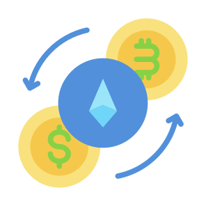 Cryptocurrency, Coin, Ethereum, Currency, Blockchain  icon