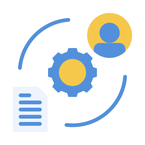 Process, Working, Document, Management, Employee  icon