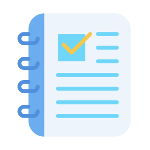 Agenda, Notebook, Task, Planning, Checklist icon