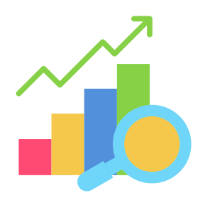 Analysis, Chart, Statistics, Increase, Growth icon