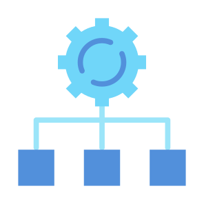 Business Plan, Gear, Planning, Project Management, Structure icon