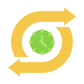 Cycle, Clock, Gears, Timer, Process icon