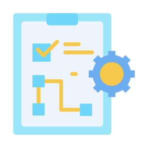 Planning, Strategy, Clipboard, Management, Workflow  icon