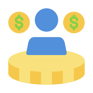 Investor, Capital, Money, Venture, People  icon