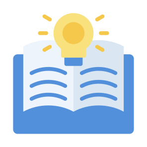 Learning, Reading, Knowledge, Study, Open Book  icon
