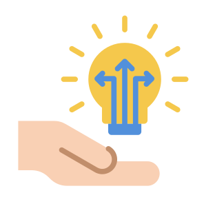 Opportunity, Solution, Directions, Choice, Flexible  icon