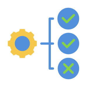 Testing, Test, Choice, Criteria, Check icon