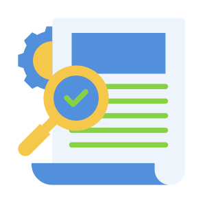 Validation, Audit, Survey, Checking, Research  icon