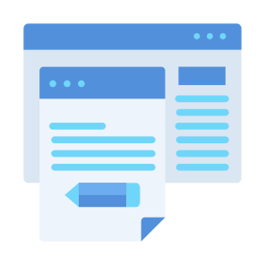 Content Writing, Web, Blog, Pencil, Copywriting,  icon