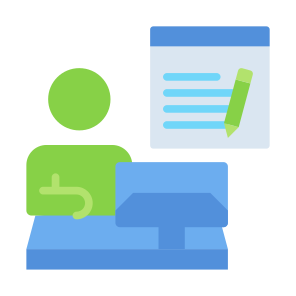 Copywriter, Writer, Content, User, Pencil icon