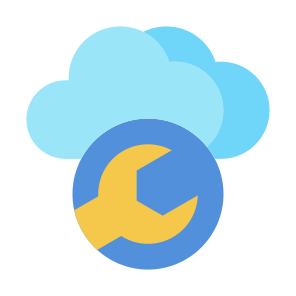 Cloud Maintenance, Cloud, Cloud Service, Maintenance, Setting, Configuration icon