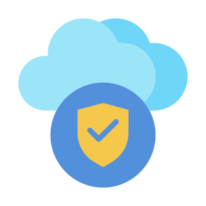 Cloud Security, Cloud, Security, Secure, Protection, Cloud Computing   icon