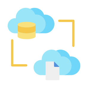 Cloud Transfer, Cloud, File, Data Transfer, Storage, Server icon