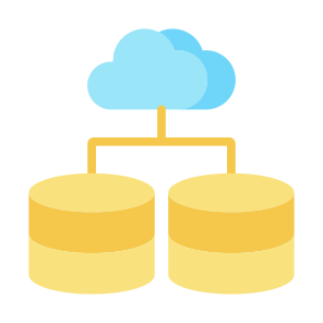 Cloud Transfer, Cloud, Server, Data Transfer, Database, Cloud Storage icon