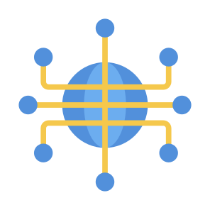 Global Network, Global, Network, Connectivity, Connection, Internet icon