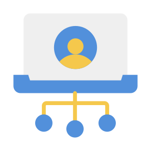 User Data, User, Database, Data, Server, Computer  icon