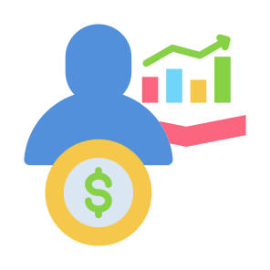 Achievement, People, Progress, Growth, Salary, Earning icon