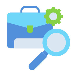 Audit, Job, Investigation, Project, Inspection, Job Search icon