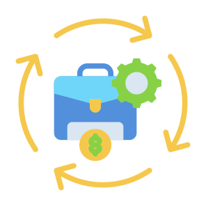 Business Cycle, Business, Work Flow, Operation, Enterprise, Company icon