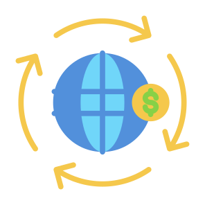 Circular Economy, Economy, Global, International, Investment, Global Economy icon
