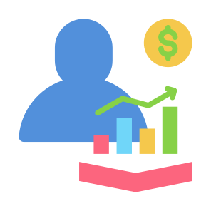 Entrepreneur, People, Investor, Progress, Investment, Growth icon