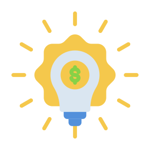 Financial Idea, Financial, Idea, Money, Management, Innovation icon