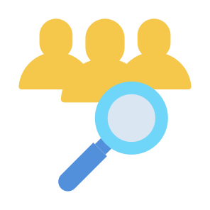 Human Resources, Resources, Management, Talent, Research, Candidate icon