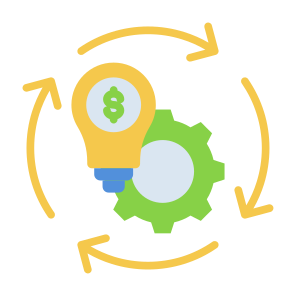Implementation, Idea, Solution, Improvement, Innovation, Implement icon