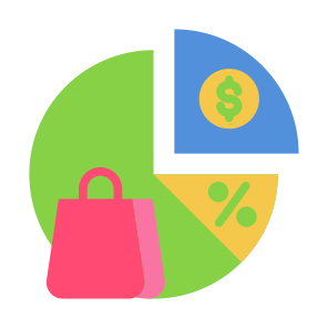 Buyer,  Customer, Demand, Market, Expense icon