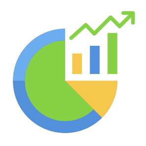 Data Driven, Statistics Analysis Report Results icon