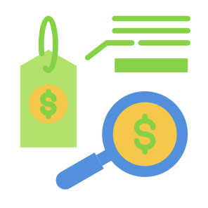 Price, Money, Analysis, Price, Research icon