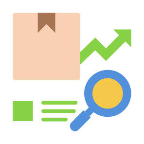Product Development, Analysis, Research, Growth, Quality Control icon