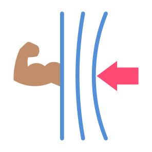 Resilience, Economy,  Strength, Commitment, Pressure icon