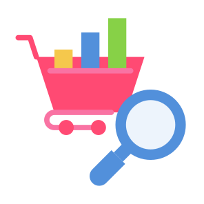 Sales Analytics, Market,  Analysis,  Growth, Retail icon