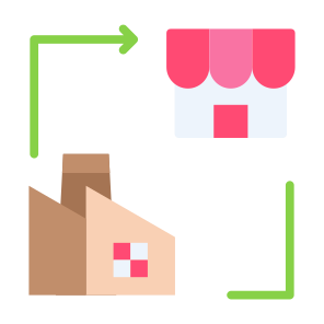 Supply Chain, Chain, Market, Store, Supply icon