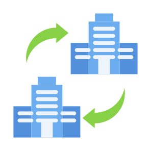 Bb, Business, Company, Enterprise, Buildings, Transaction   icon