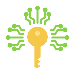 Digital Key, Digital, Keys, Finance, Password, Interface, Security icon