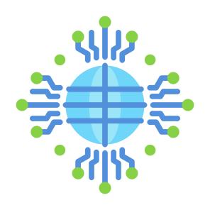 Networking, Technology, Globe, Internet, Digitalization  icon