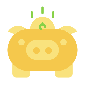 Piggy Bank, Piggy, Savings, Bank, Coin, Finance, Funds, Money icon
