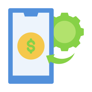 Transaction, Money, Money Transaction, Money Transfer, Online Payment  icon