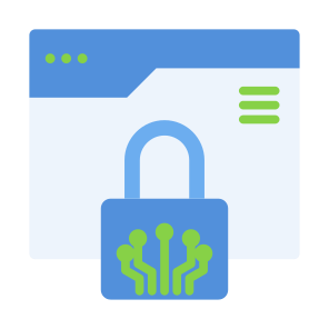 Web Security, Internet, Security, Padlock, Website, Protection, Safety, Connection icon